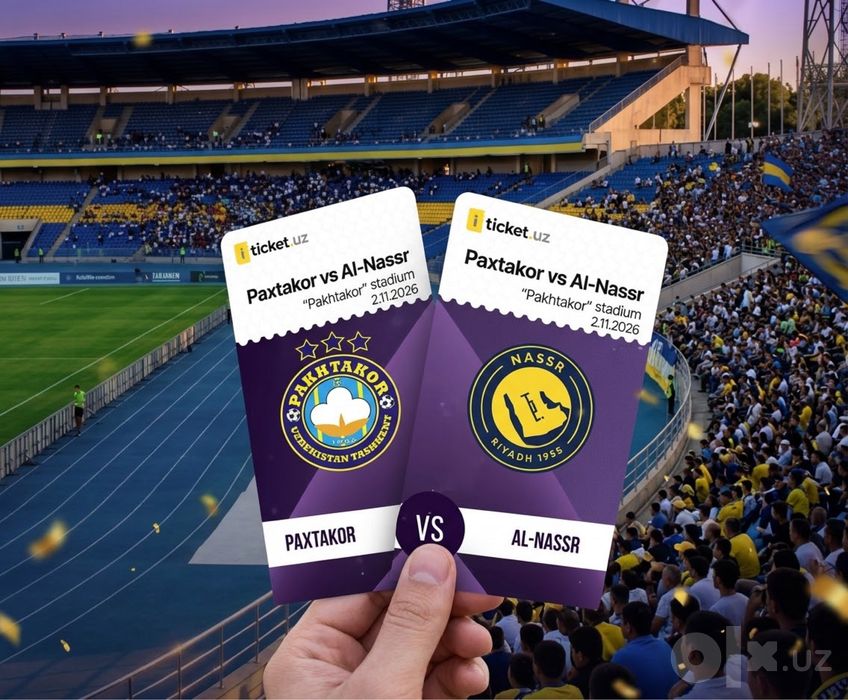 Билеты Paxtakor vs AI-Nassr