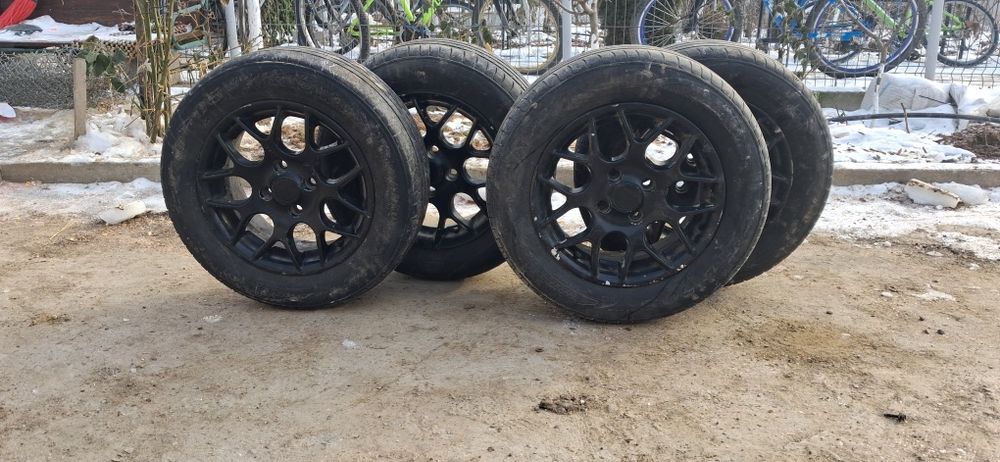 Jante aluminiu +cauciuc MS