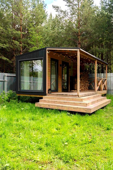 Каркасные и модульные дачные домики