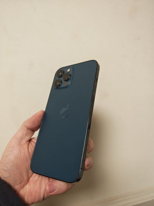 iPhone 12 Pro Max Blue 128GB Stare buna totul original liber retea.