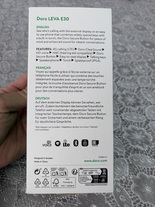 Telefon Pt vasnici. Doro E30