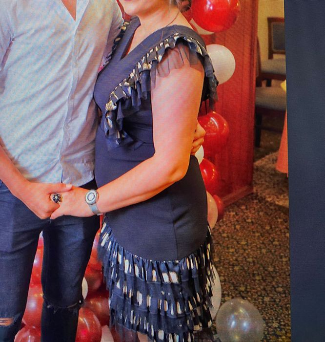 Дамска рокля черна-XL 80 лв