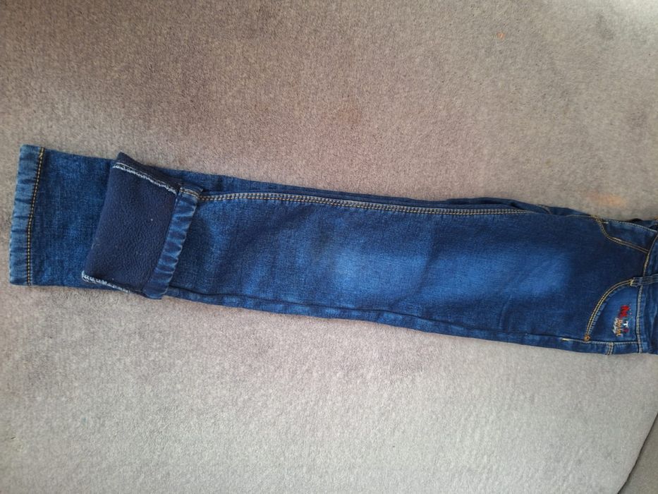 Детские джинсы синие