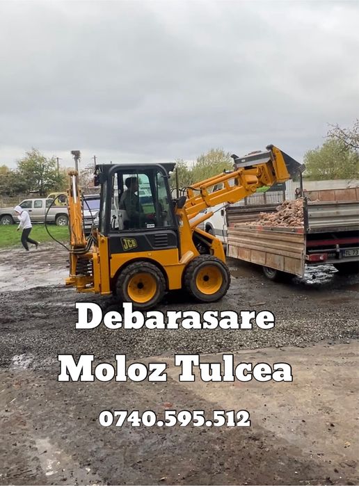 MINI BuldoExcavator jcb 1cx de inchiriat TULCEA