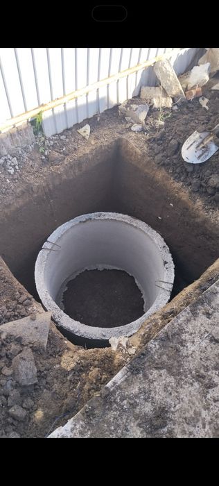 Копаем Септик туалеты быстро инструменті есть все