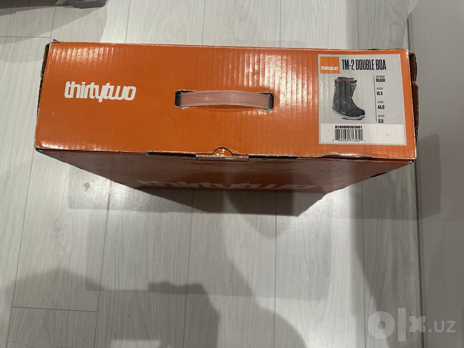 Ботинки для сноуборда Thirtytwo TM-02 double boa. Size 43-44