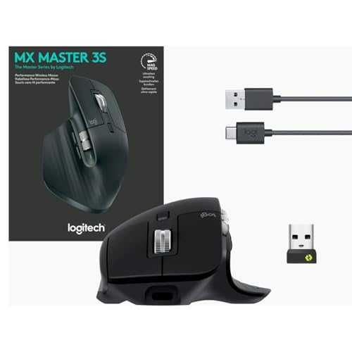Мишка Logitech MX Master 3S 8000 DPI Bluetooth
