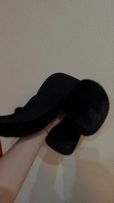 Шапка норковая мужская