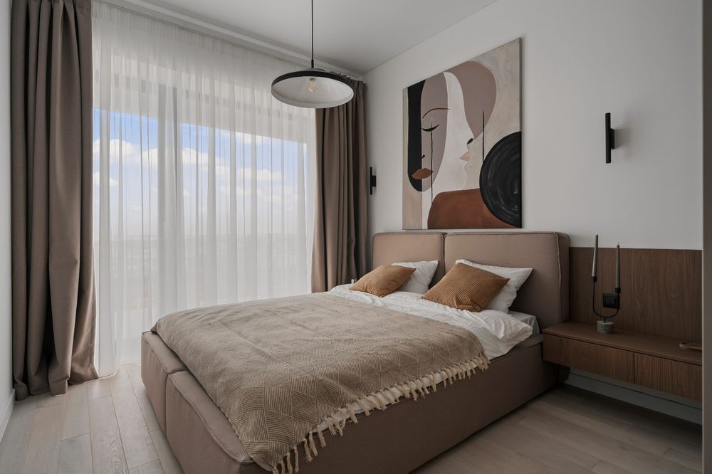 Apartament 2 Camere Premium | Vedere Frontală Lac | Terasa 14.8 mp | Faza 1 | One Lake District