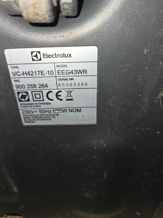 Прахосмукачка Electrolux EasyGO