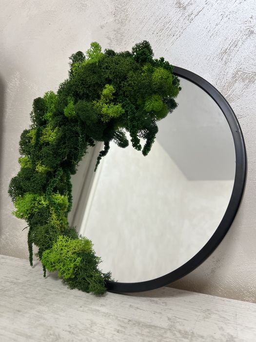 Огледало със скандинавски мъх
