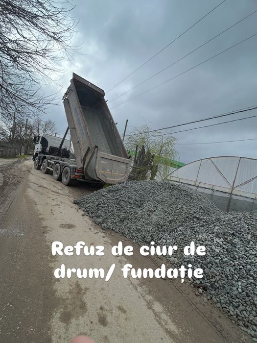 Livram nisip/balast/piatra de drum/beton concasat/pamant umplutura (ghimpati/mereni/milcovatu/videle/letca noua/gorneni/stoienesti/uzunu/calugareni/