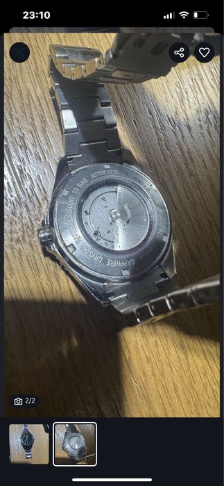 Boccia titanium 3653-02 Немецкие часы