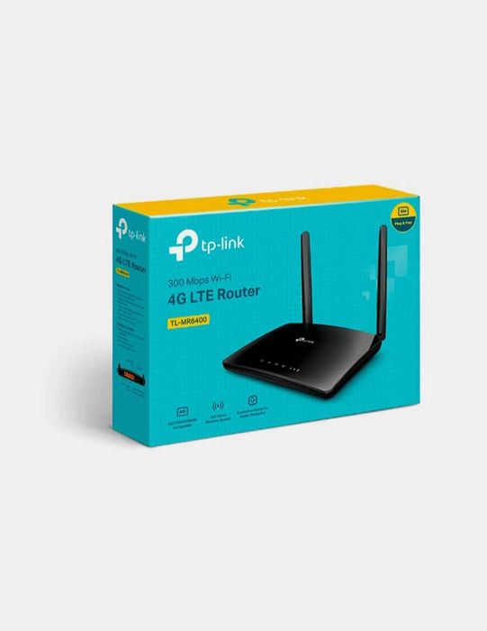 TP‑LINK TL‑MR6400 — bu SIM-karta bilan ishlaydigan Wi‑Fi router.