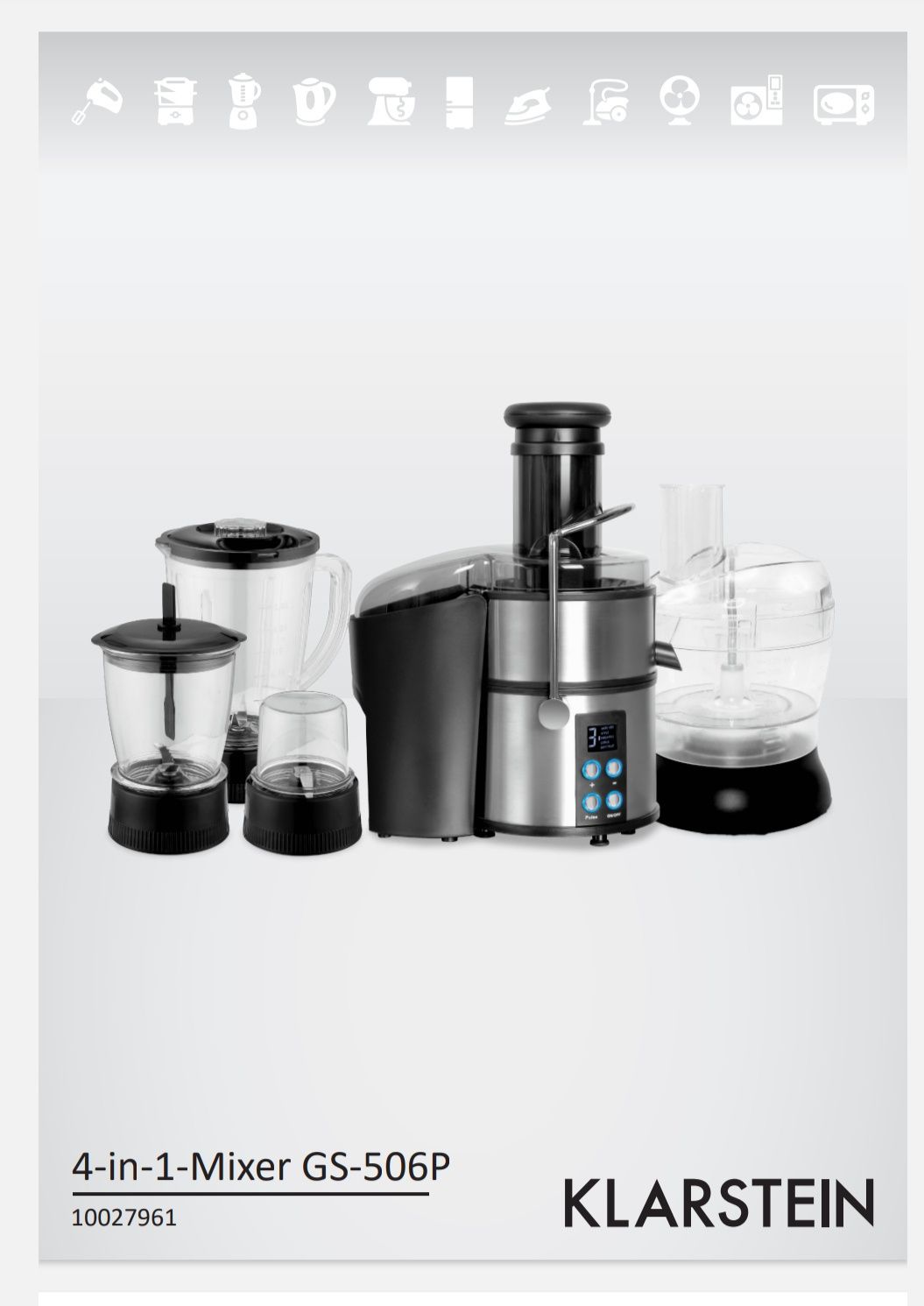 Миксер 4 в 1 KLARSTEIN гр. Мездра • OLX.bg