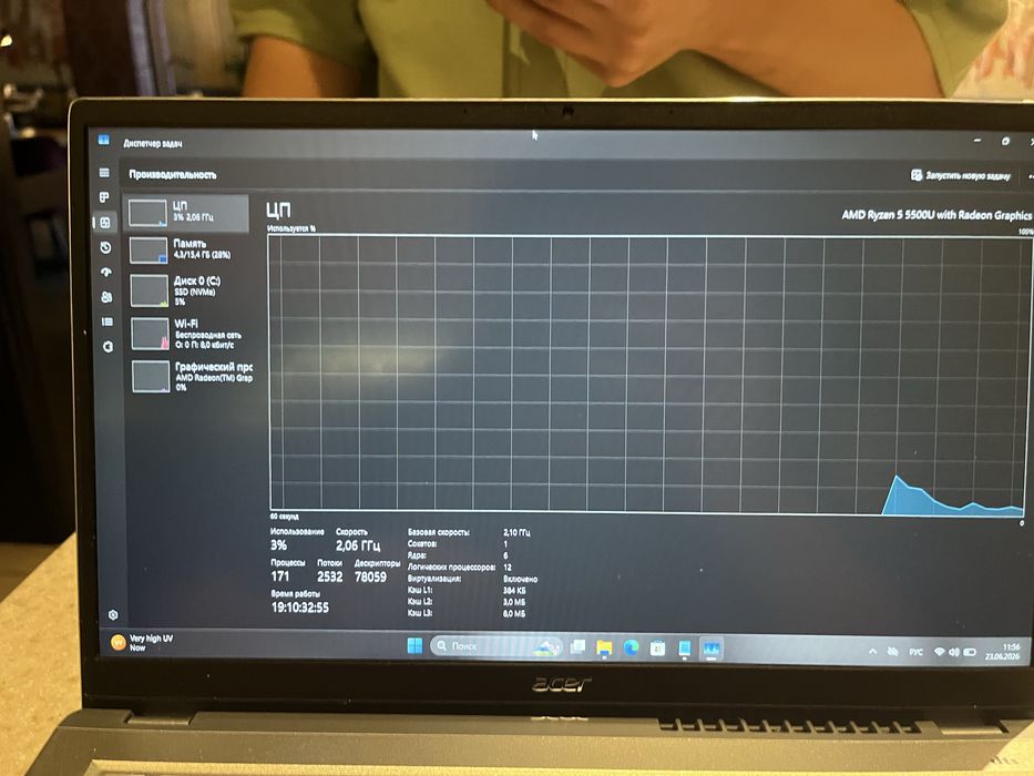 Продам Acer Swift 3 (SF314-43)