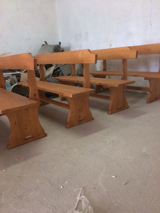 Баварски маси и пейки