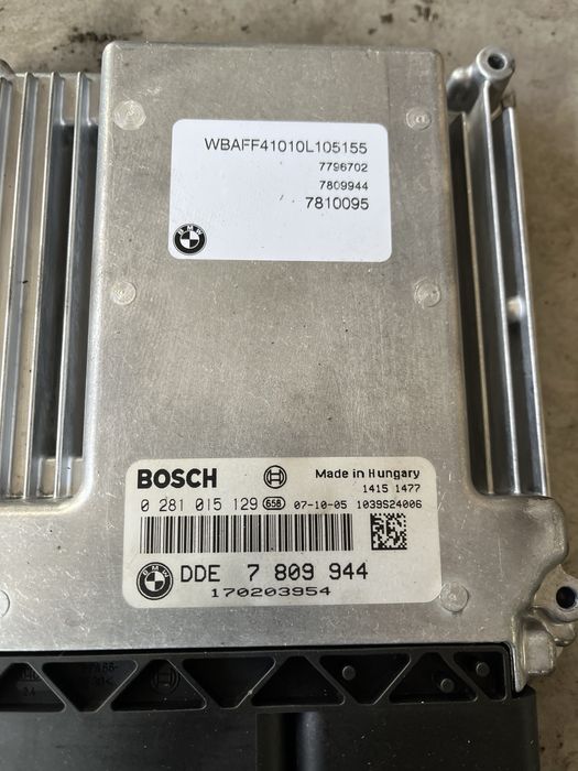 Компютър/кас/ключ бмв х5 е70 3.0д 235 ( computer bmw x5 e70 3.0d 235 )