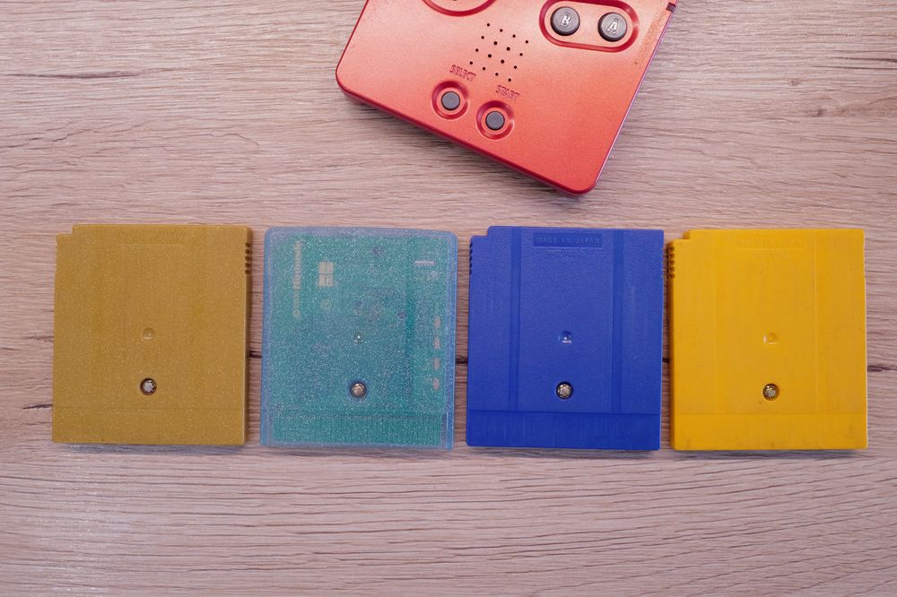 Nintendo Game Boy Advanced SP RED rosu Baterie noua Pokemon