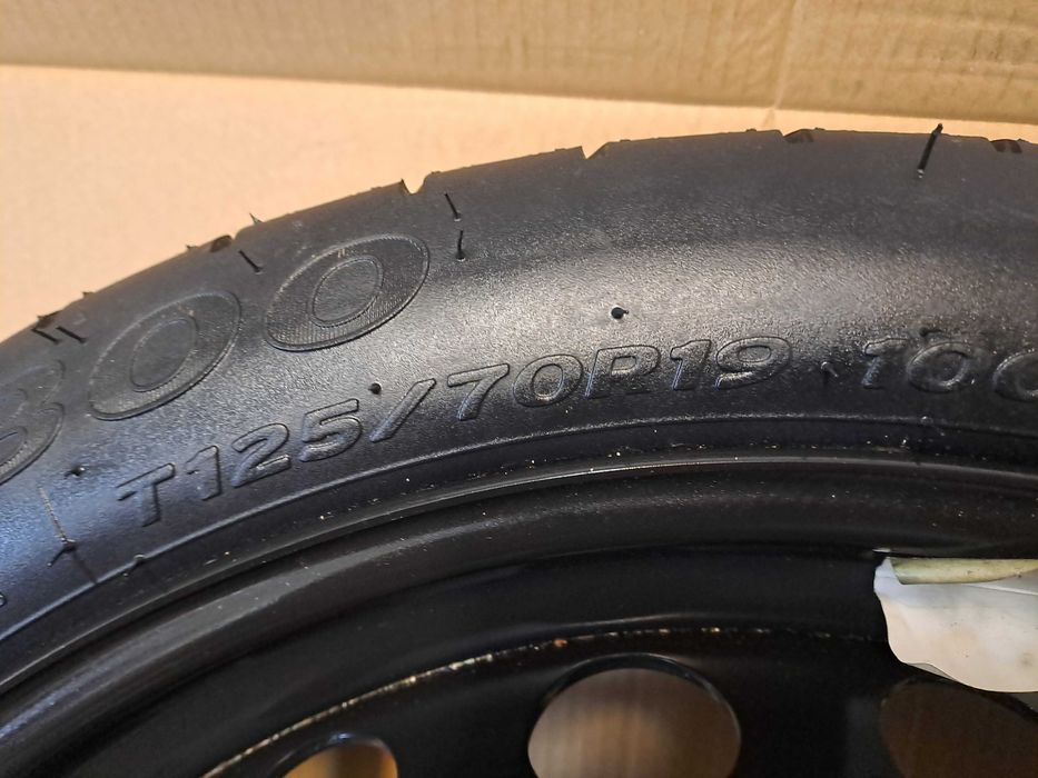 Roata de rezerva Slim Audi A4 B8 B8.5 B9 A5 125 70 R19 Cod 8W0601027B