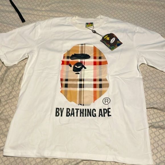 Тениска Bape x Louis Vuitton