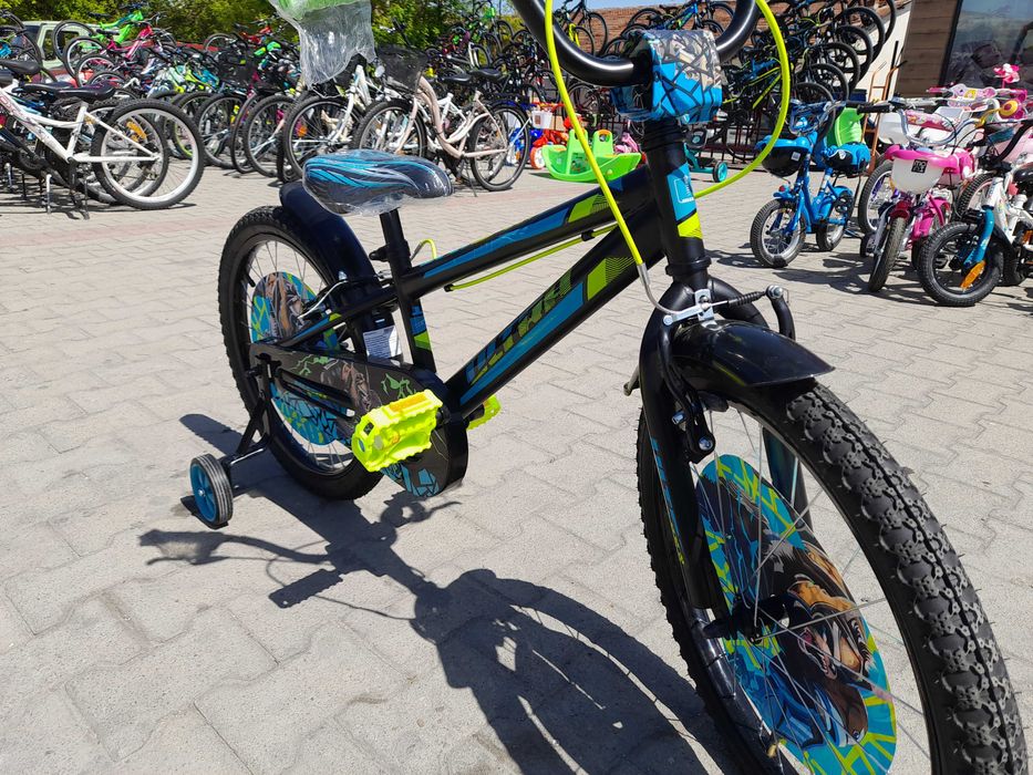 CROSS Велосипед 20" Ultra Kiddy черен