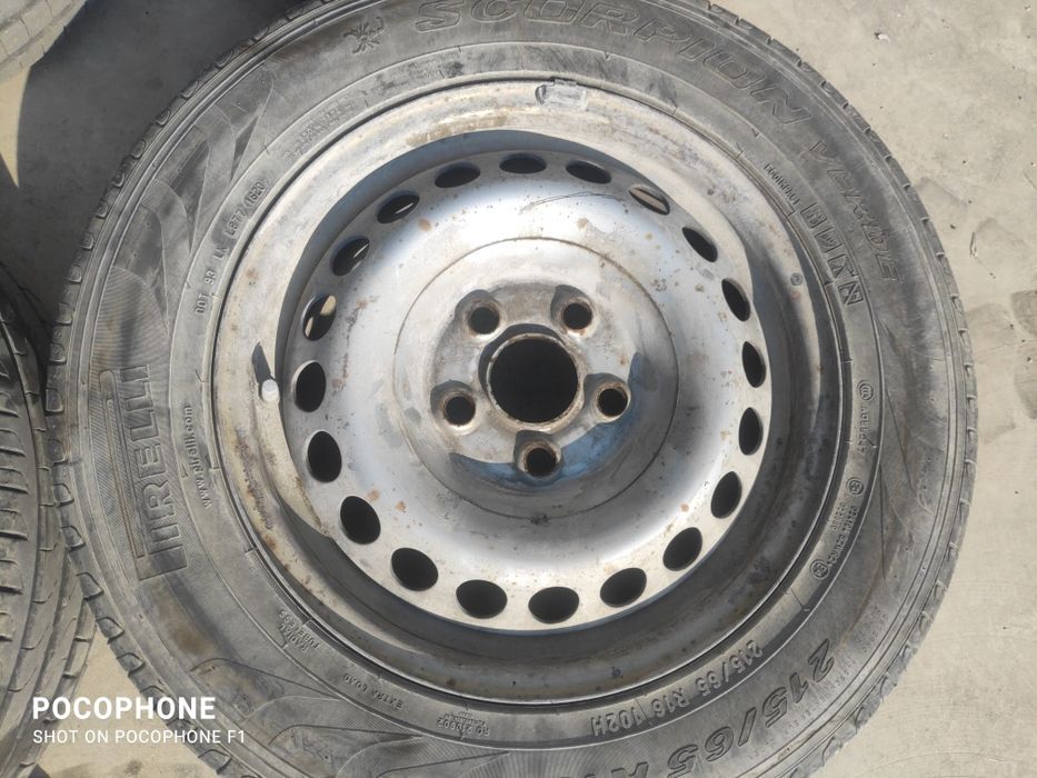 Джанти с  Гуми 215/65/16 Vw Transporter T5/Фолксваген Транспортер Т5