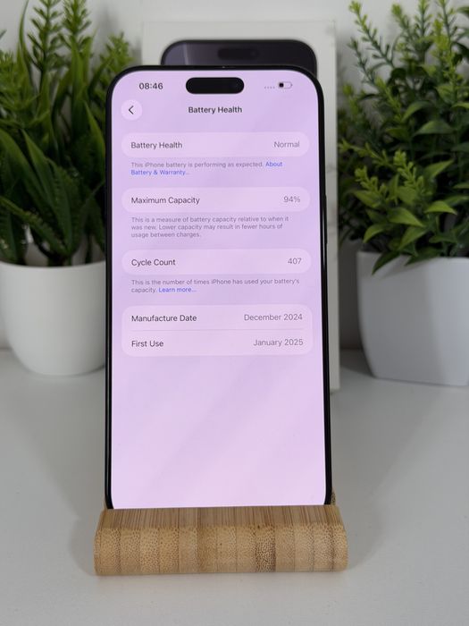 Iphone 16 pro max 94% impecabil fullbox