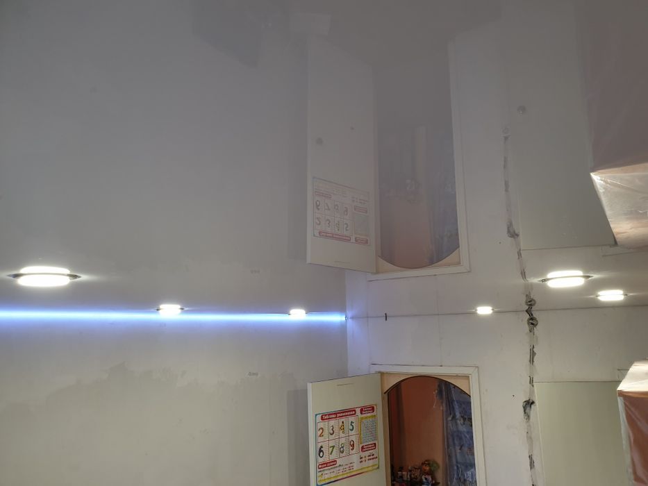 Натяжные потолки 1300за кдварат