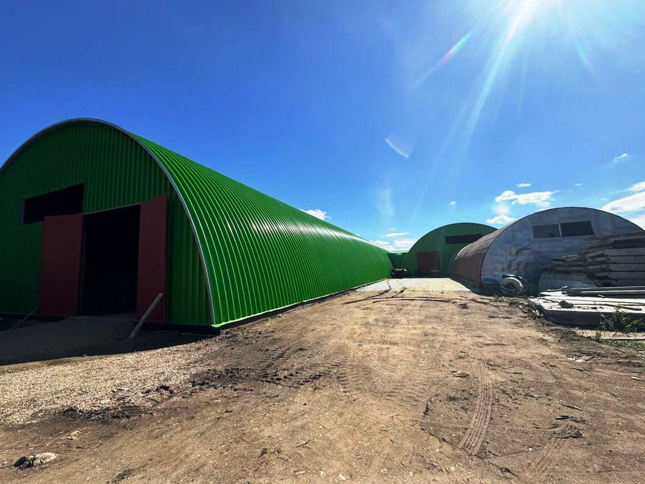 Бескаркасные Ангары