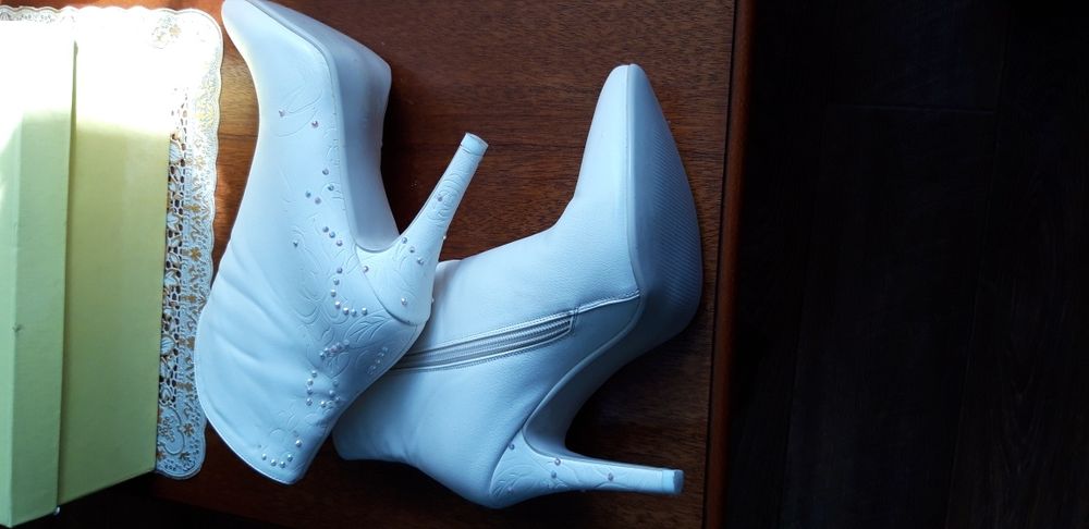 Свадебные полусапожки