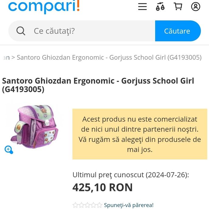 Ghiozdan Santoro