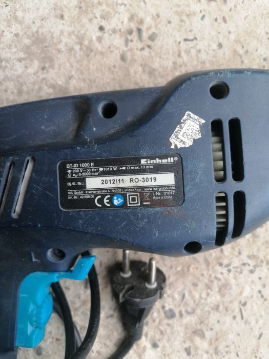 Mașină de găurit cu percuție Einhell BT-ID 710 E