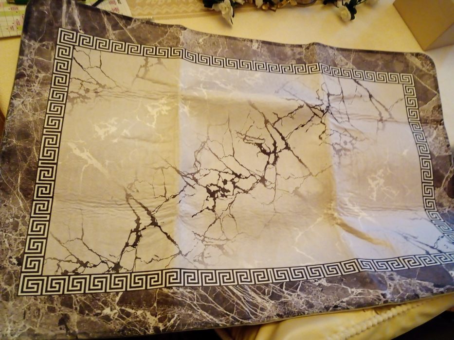 Covor/preș subțire, NOU, 90/60 cm