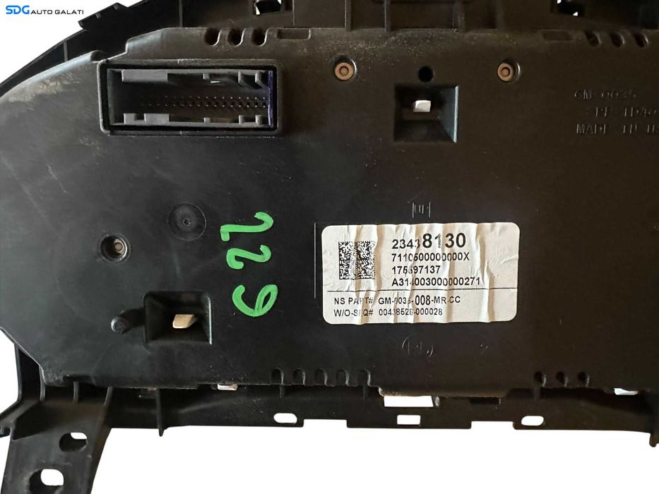Ceas Ceasuri Cluster Instrumente Bord Opel Insignia A FL Facelift 2008 - 2017 Cod 23438130 [V0417]