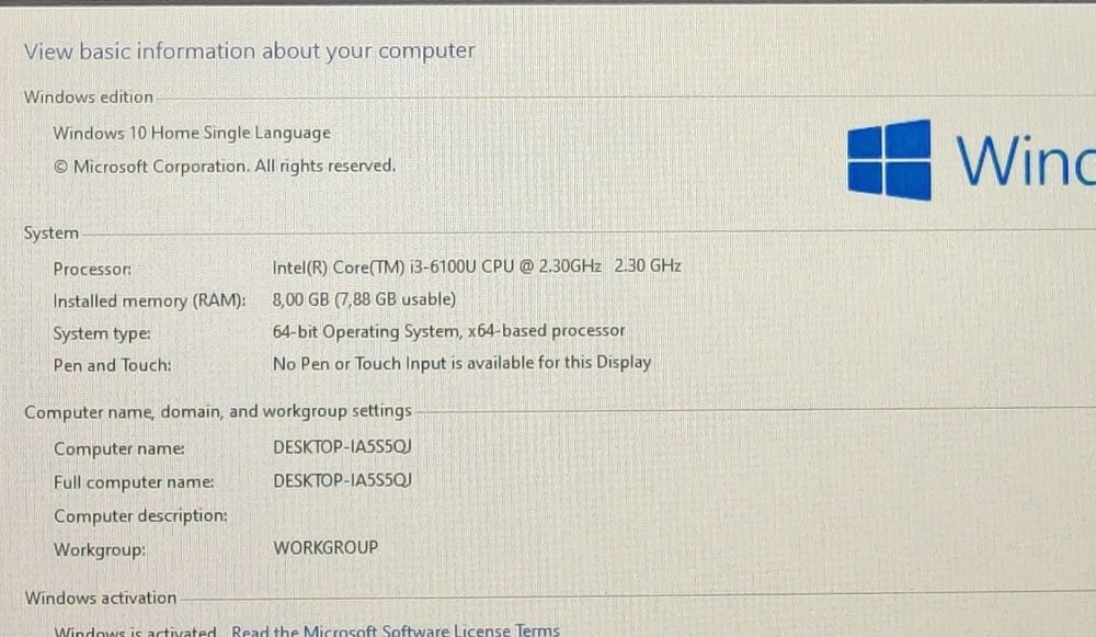 Aio Lenovo I5-8400T Și Asus I3-6300U