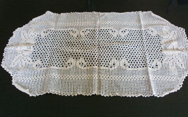 ръчно плетени покривки