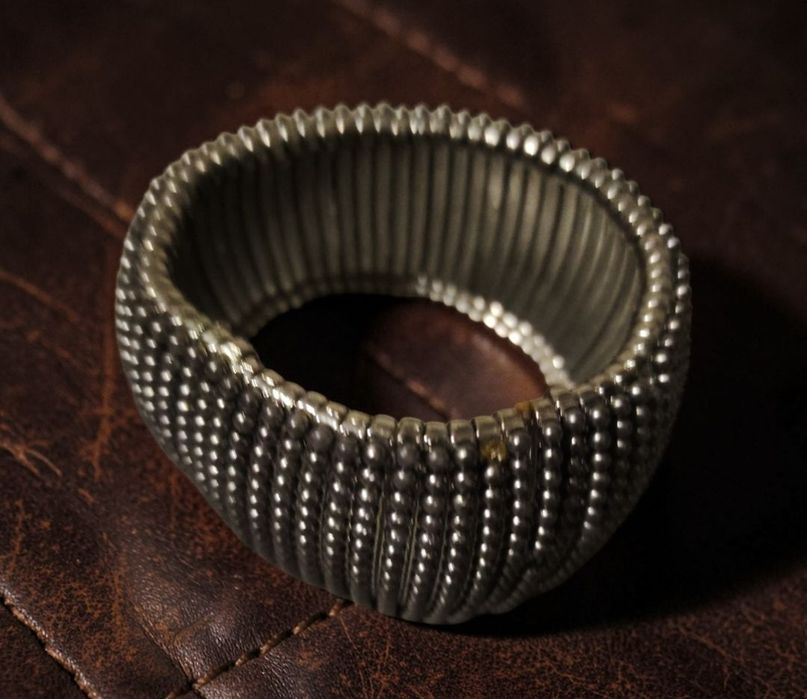 Brățară Elastică Metal Argintiu | Silver Beads Bracelet | DIY
