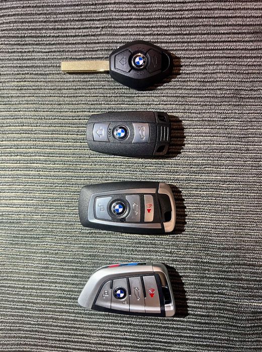 Chei complete BMW , Mercedes, Vw ,cu cip si baterie inclusă