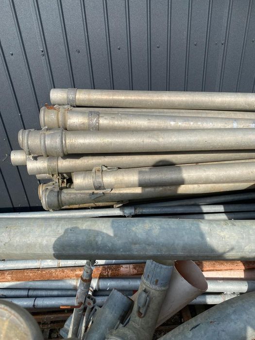 Teava aluminiu 6 m bucata diametro 100 pt irigat