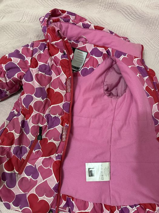 Продам зимнний комплект для девочки 110-116