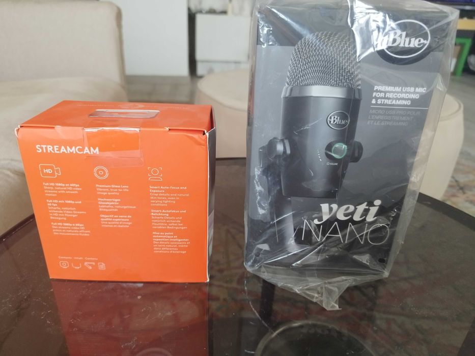 Microfon profesional streaming online videoconferinte nou