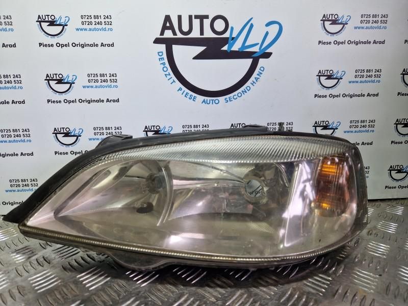 Far stanga crom Opel Astra G