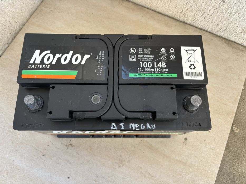 Baterie Auto Nordor 100 Ah  850 A-EN