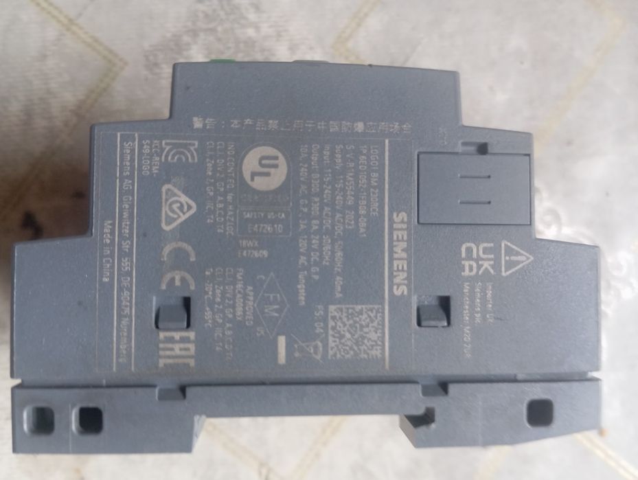 Базовый модуль LOGO! Siemens 6ED1052-1MD08-0BA1