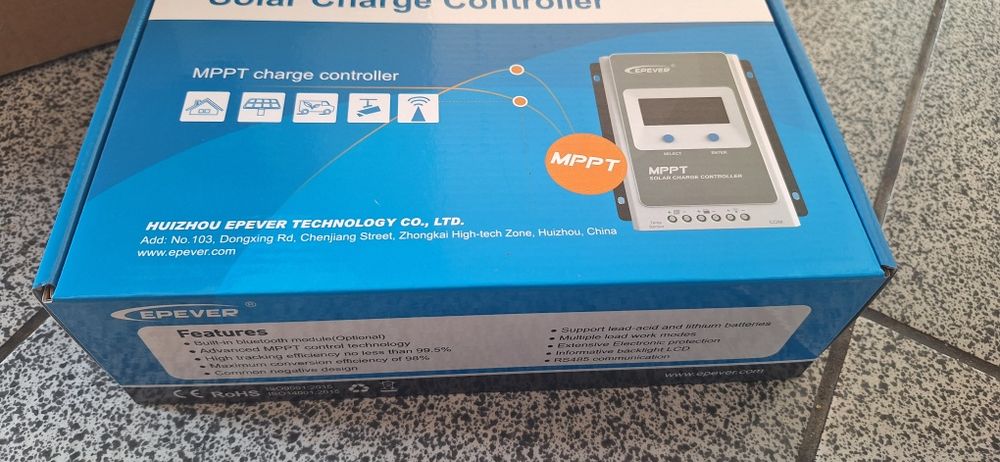Mppt  соларен контролер Epever 40 ah
