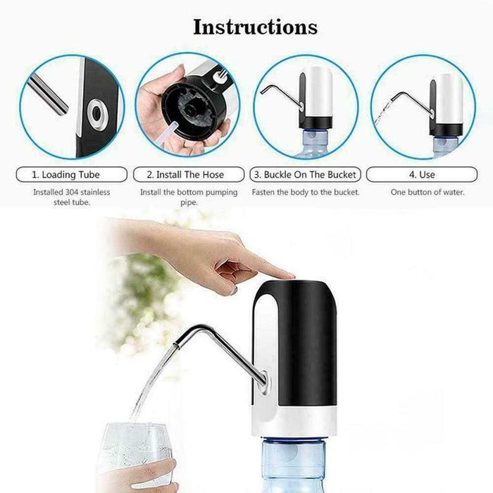 Електрическа помпа за вода с USB зареждане