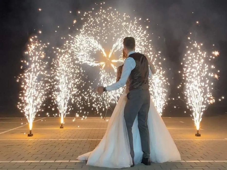 Холодные фонтаны на праздник