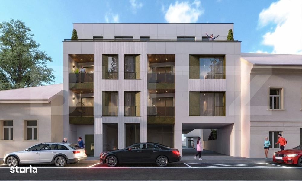 Apartament 2 camere, FINISAT LUX, nZEB, zona Centrala