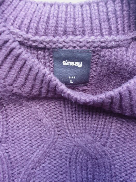 Pulover mov inchis L